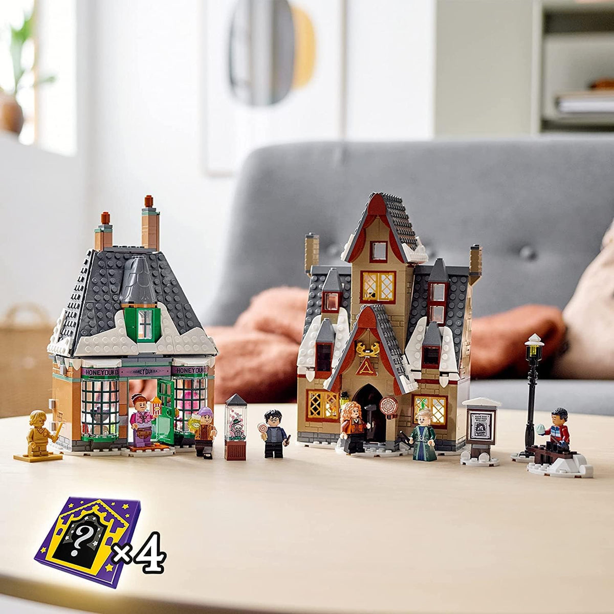 Lego Harry Potter collectible wizard card tiles and character figures