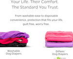 USA imported high quality female pet diapers for home housebreaking training