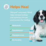 Vetericyn ear drops for dogs and cats side profile view
