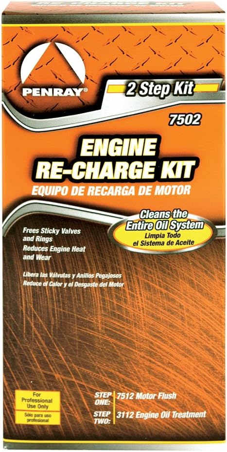 Penray 7502 2 Step Engine Re-Charge Kit front view bottle set