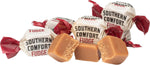 Gourmet imported Scottish fudge infused with Southern Comfort liquor close up