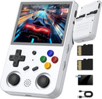 GiipGoop RG353V console screen active showing vibrant retro gameplay graphics