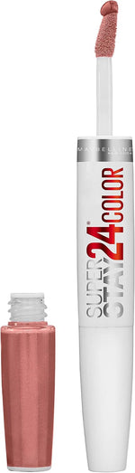 Maybelline New York SuperStay 24 2-Step Liquid Lipstick Makeup, Steady Red-Y, 1 kit - Image 15