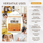 33rd Parallel BTMS 50 conditioning emulsifier pellet texture close up