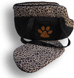 HDP Paw Style carrier showcasing the paw print applique.