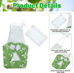 Detailed close up of the waterproof inner layer of the avian nappy clothing.
