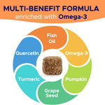 GoodGrowlies omega 3 fish oil dog allergy treatment