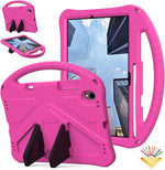 Kids Case for Samsung Galaxy Tab S10 Lite/ S10 FE/ S9 FE 10.9 inch/Tab S9/ S8/ S7 5G Tablet 11" with Anti-Slip Handle Stand Lightweight Soft EVA Shockproof Kickstand Girl Boy Cover, Black - Image 14