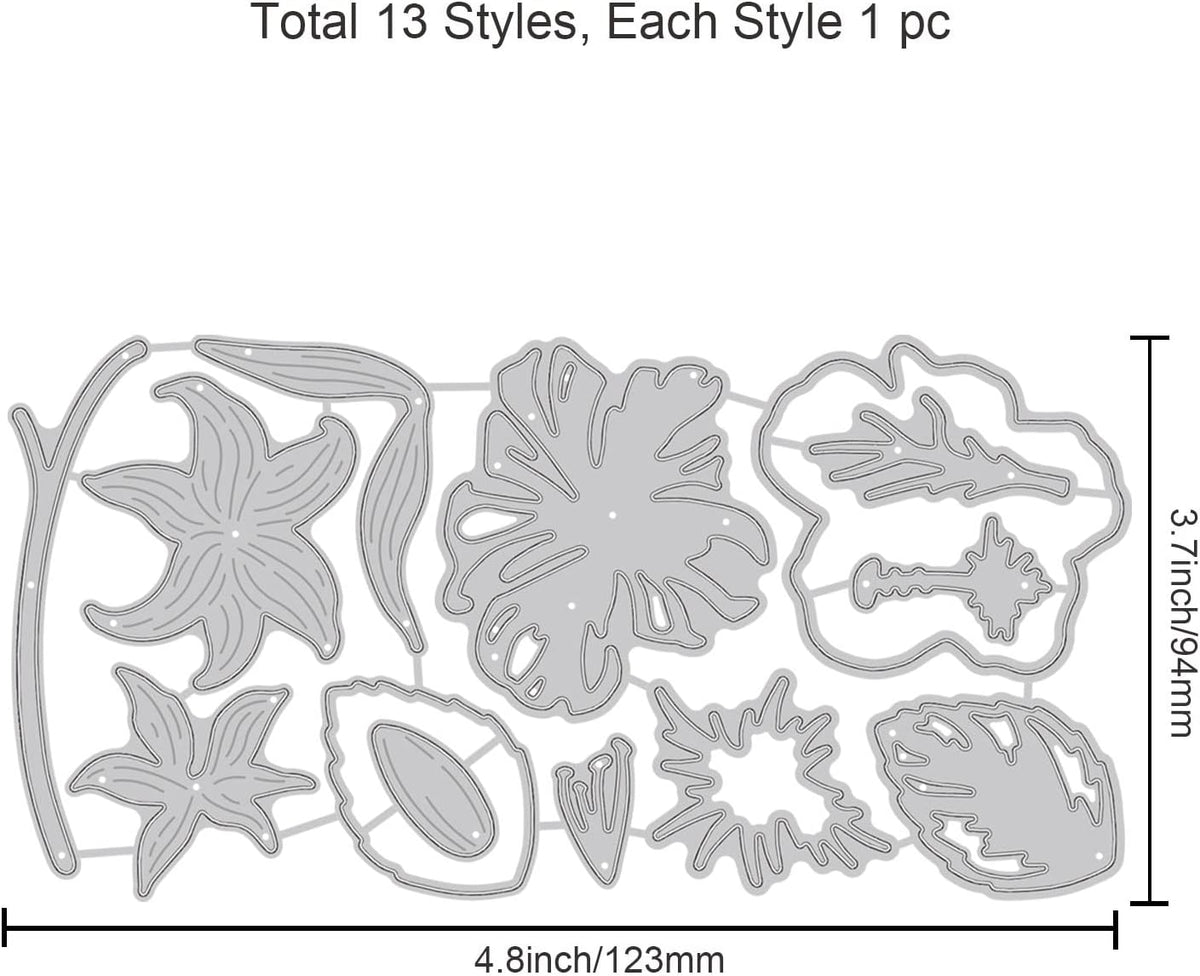 Globleland metal cutting template sheet flat lay