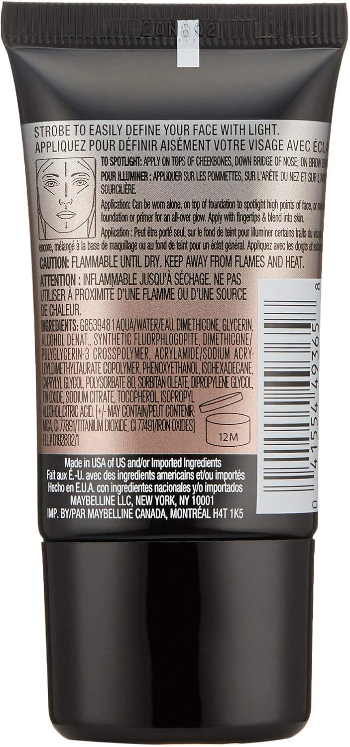 Maybelline master strobing liquid tube size reference