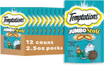 Temptations Jumbo Stuffed Cat Treats, Crunchy and Soft Cat Treats, Tempting Tuna Flavor, 14 oz. Tub - Image 15