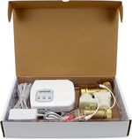 FloodStop control panel with operational indicator lights