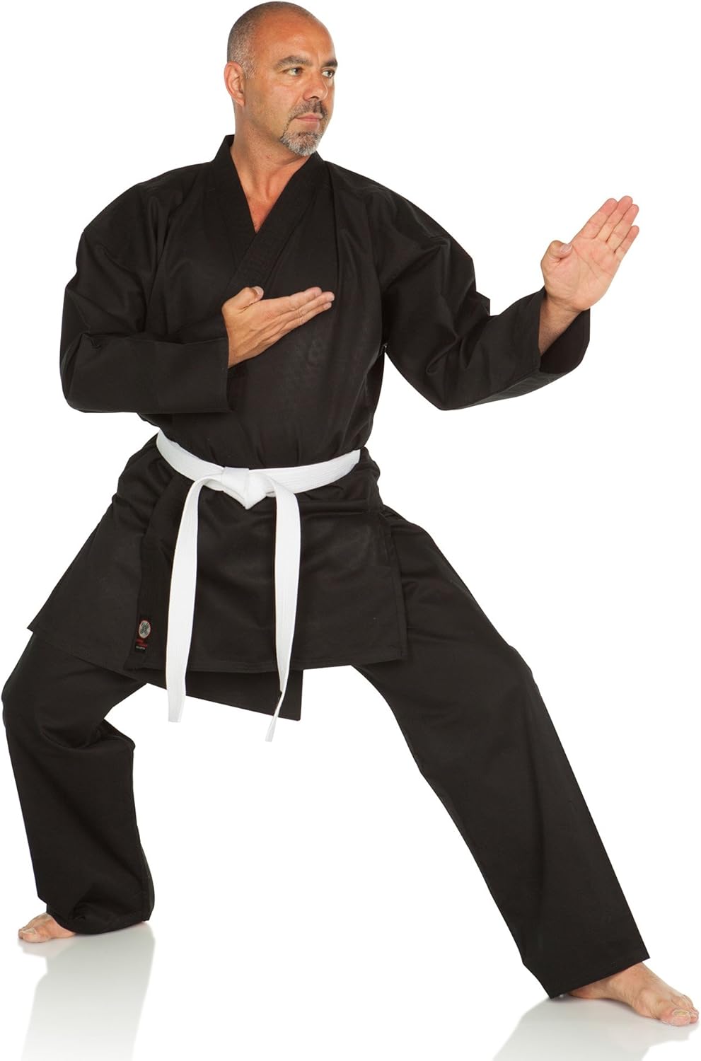 Ronin Brand medium weight karate gi front view martial arts uniform
