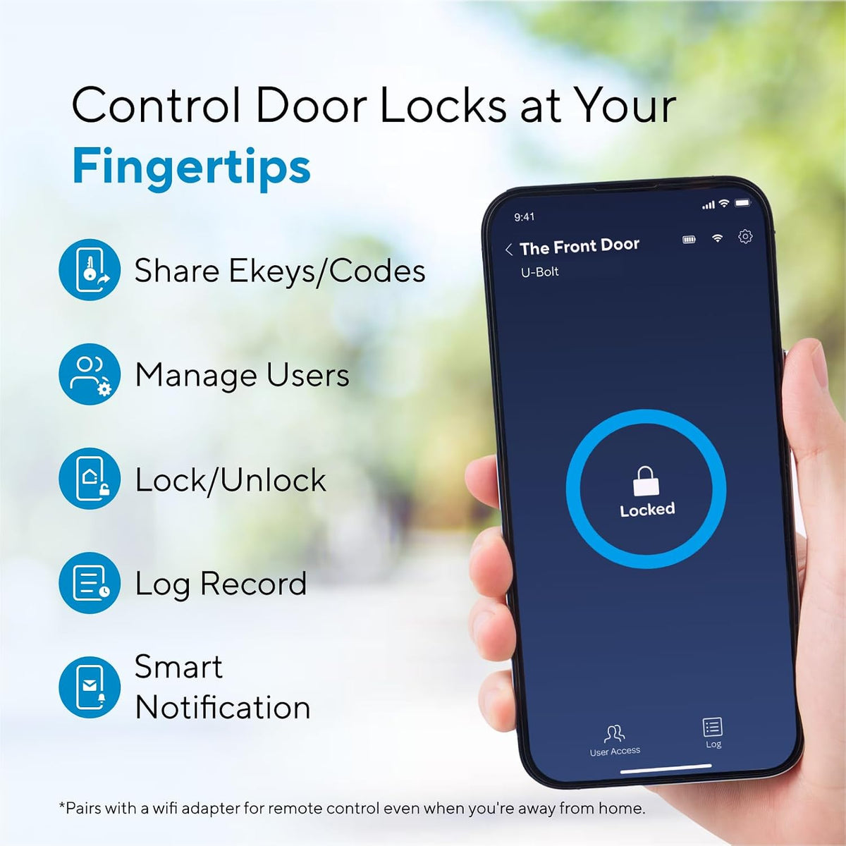 Ultraloq Bridge connected with smart home ecosystem devices