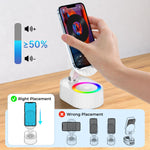 AKLLCCR Bluetooth speaker glowing LED lights