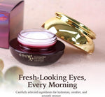 Close up view of Jigott eye cream texture