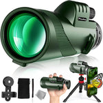 Pankoo 40x60 monocular telescope with green finish