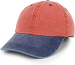 Trendy Apparel Shop Oversize XXL Pigment Dyed Washed Cotton Baseball Cap - Image 11
