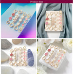 AGEN KGEN 4 pieces set bag extender chains closeup