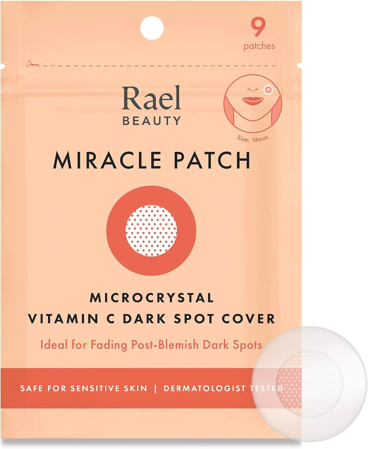 Rael Pimple Patches, Miracle Microcrystal Spot Cover - Hydrocolloid Acne Pimple Patch with Tea Tree Oil, Early Stage Zits and Blemish, Korean Skin Care (9 Count) - Image 15