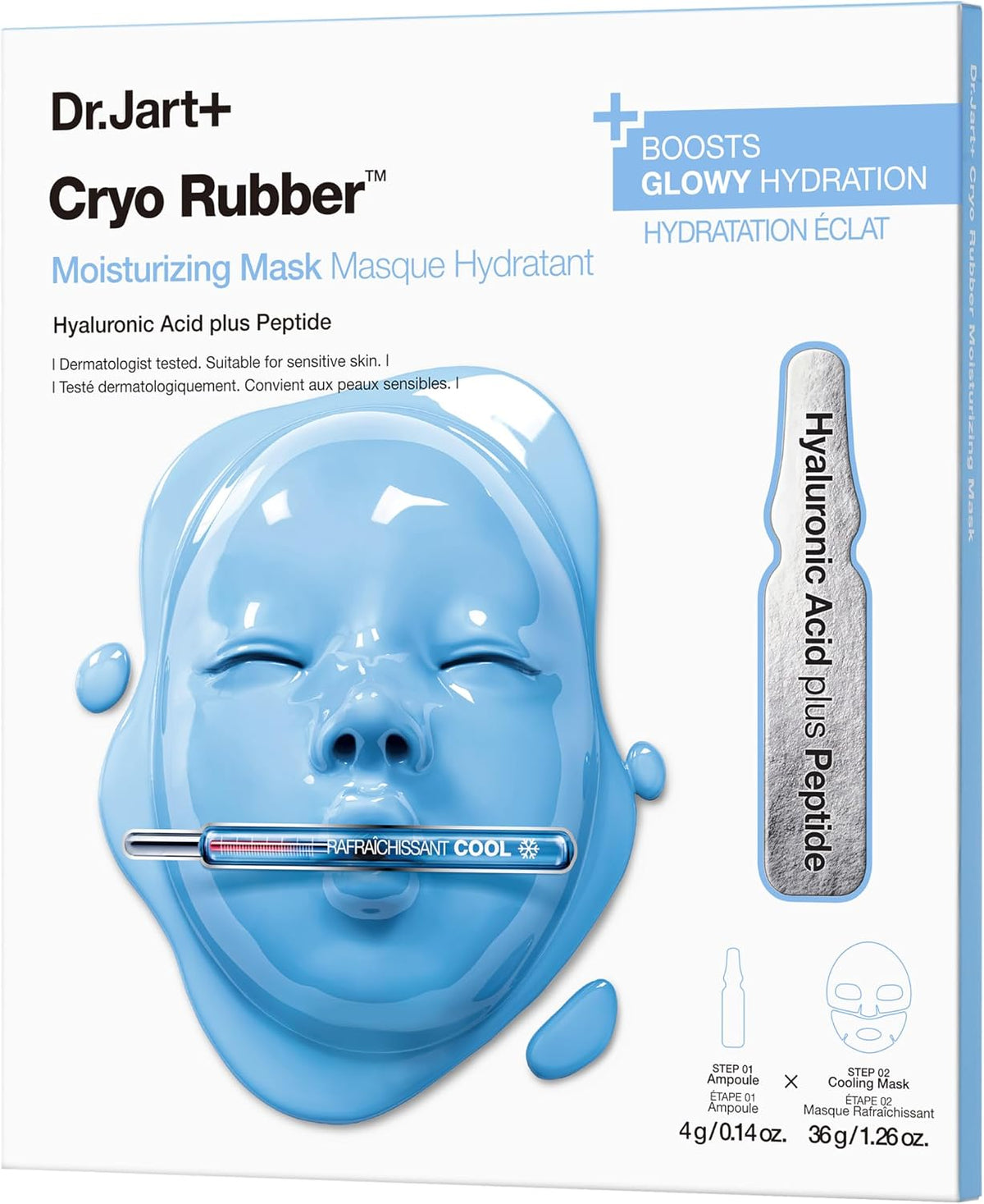 Dr.Jart+ Cryo Rubber Cooling Korean Face Mask with Serum Ampoule| Korean Skin Care | Travel Size - Image 11