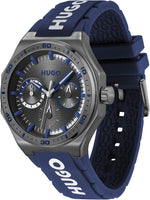 HUGO 44mm quartz watch side profile view
