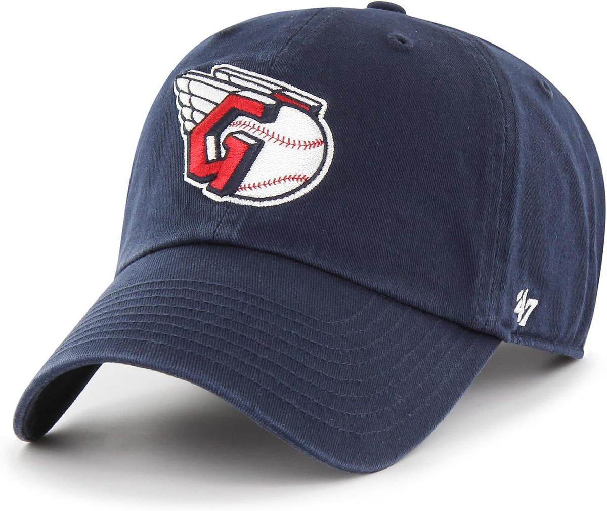 47 Brand washed cotton cap folded flat on surface