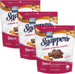 Edward Marc Snappers Sweet Caramel & Pretzels Cluster - Crunchy Pretzel Snack With Dark Chocolate & Sea Salt For Adults And Kids - 6 oz (pack of 1) - Image 4
