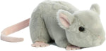 Aurora Mini Flopsie mouse plush toy showing side profile