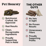 30 count pouch of Pet Honesty calming sticks