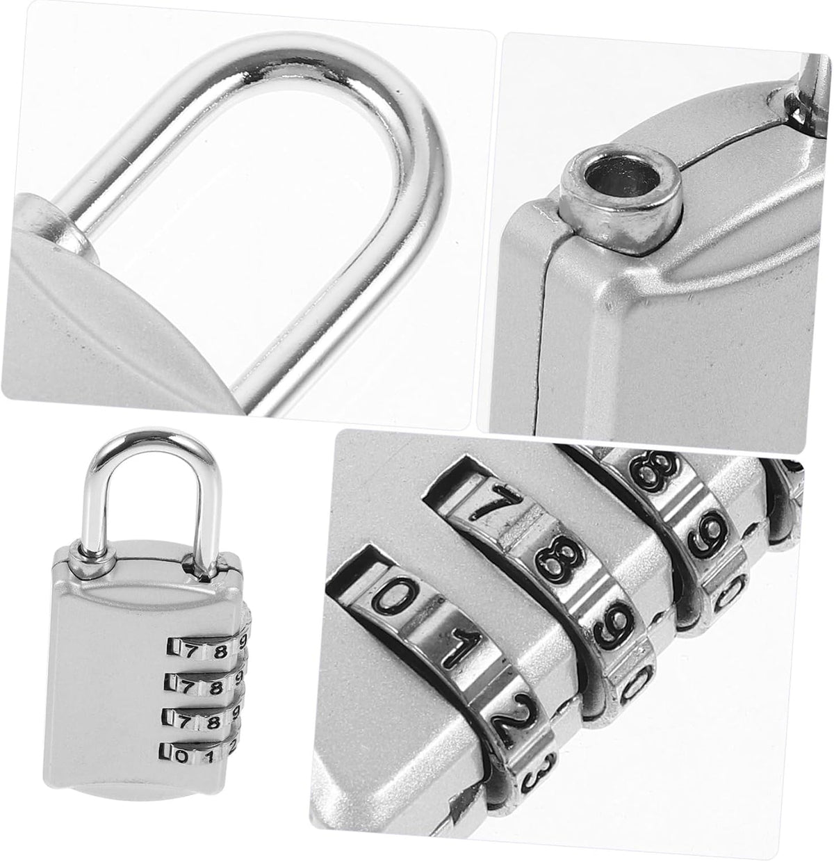 Veemoon outdoor gate lock in use
