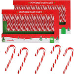 Fruidles 12-Pack Christmas 5 Inch Candy Canes Suckers, Peppermint Flavor, Individually Wrapped (12-Pack) - Image 10