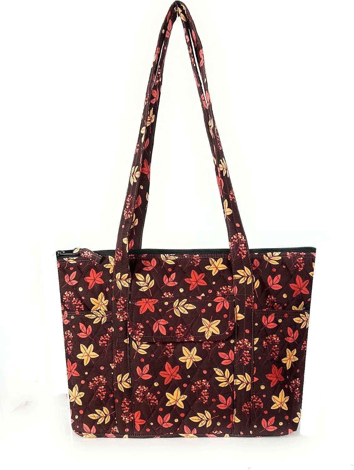 EGFAS quilted handbag front view