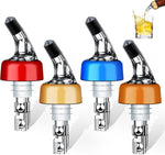 Automatic Measured Bottle Pourer - Quick Shot Spirit Measure Pourer Drinks Wine Cocktail Dispenser Home Bar Tools - 1oz/30ml (4 pack) - Image 10