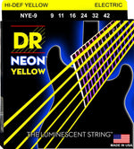 DR Handmade Strings NGE-9 Hi-Def Neon Green Electric Guitar Strings, Light (9-42) - Image 15
