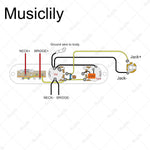 Musiclily Telecaster control plate chrome finish close up