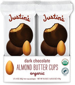 JUSTIN'S Organic Dark Chocolate Peanut Butter Cups, 12 Pack (2 cups each) - Image 14