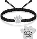 RIPFEVURN Cremation Jewelry Urn Bracelet for Ashes for Women Men of Loved Ones Cat Dog Paw Keepsake Memorial Rope Bracelet - Image 10
