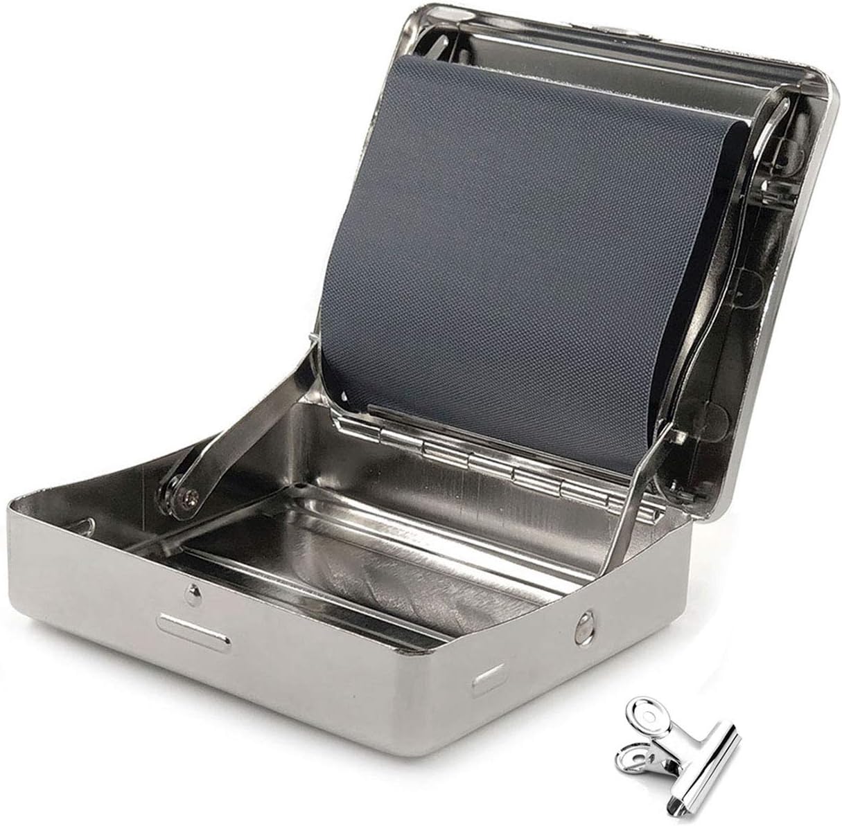 Daycount Metal Automatic Cigarette Smoking Rolling Machine Roller 70mm (Random Pattern) - Image 1