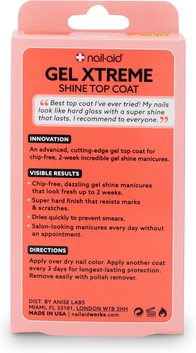 Nail-Aid strengthener application demonstration on hand