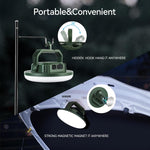 VAVOFO emergency light charging a mobile phone via USB port