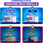 Zevo flying insect catcher starter kit components