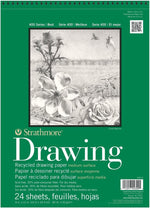 Strathmore paper pad back cover information