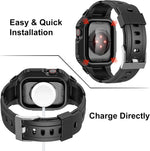 ULTRNICC protective case mounted on Apple Watch Ultra 49mm display