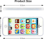 Cooplay White Smart Phone Toy Music Lullaby YPhone Song Touch Screen USB Recharable Cell Phone Learning English Mobile for Toddler Child Christmas - Image 5