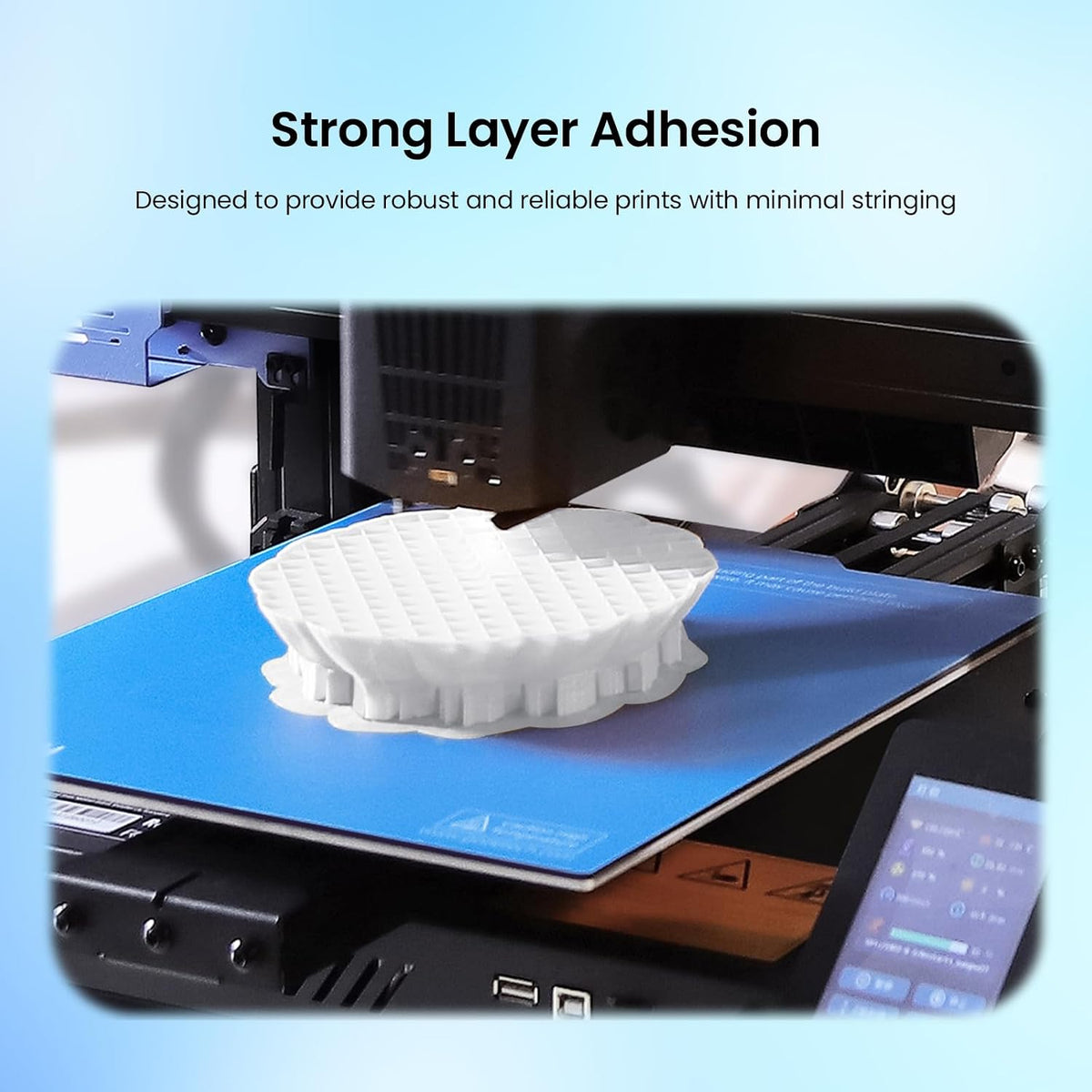 TEQStone 95A soft filament wound on 1kg spool