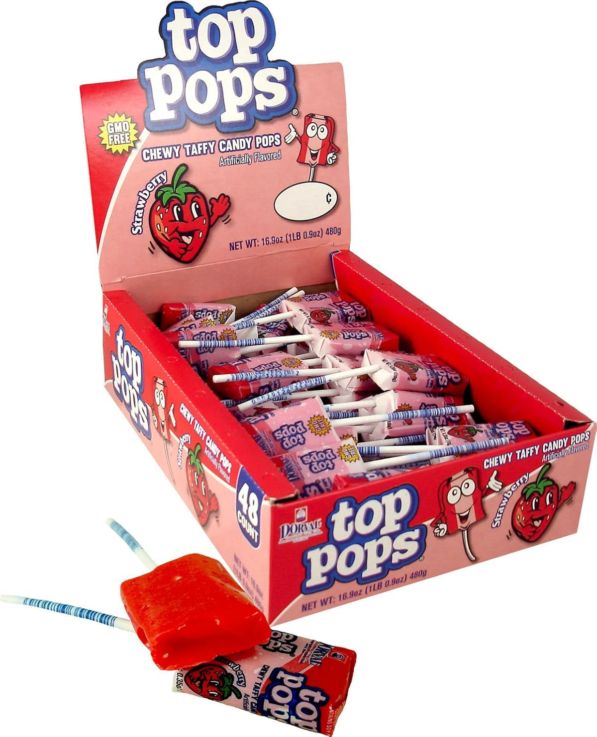 Top/Taffy pops Assorted Flavors 48ct - Image 11