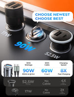 AINOPE mini cigarette lighter adapter close up