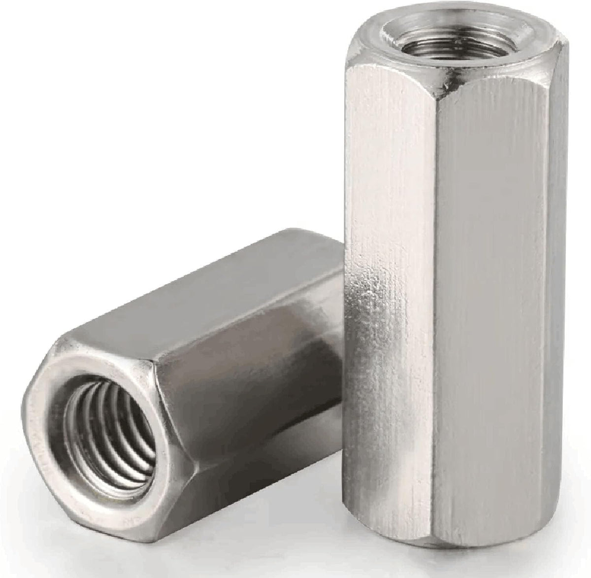 Detailed macro shot of the corrosion-resistant stainless steel surface finish