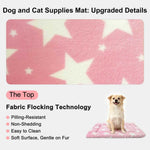Orthopedic soft plush kennel pad for small dogs